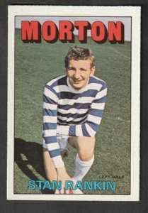 A&BC Bubble gum FOOTBALL SCOTTISH 1972 rub coin MORTON Stan Rankin # 32 - Picture 1 of 2