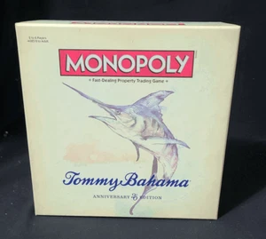 Monopoly Tommy Bahama 20th Anniversary Edition Wooden Box USAopoly Board Game - Picture 1 of 9