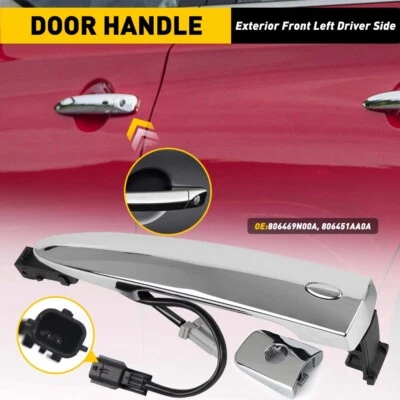 Front Driver Side Outside Car Door Handle For 2009-2014 Maxima Nissan Murano - Image 1 of 4