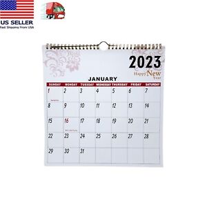 2023 Large Print 12 Month Wall Calendar 11" x 11" January 2023 to December 2023