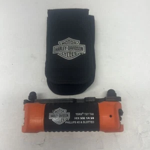 HARLEY-DAVIDSON MULTI-TOOL  TORX T27 T40 Hex Phillips pouch - Picture 1 of 4