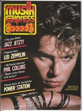 ✪ MUSIK EXPRESS #5/1985 Duran Duran: John Taylor MAGAZIN *Led Zeppelin