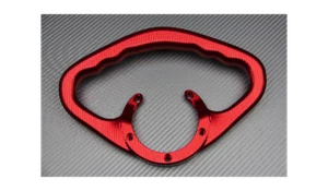 Pillion grab handle pillion handle tank area color red Yamaha FJ 1200 1986-1997 - Picture 1 of 4
