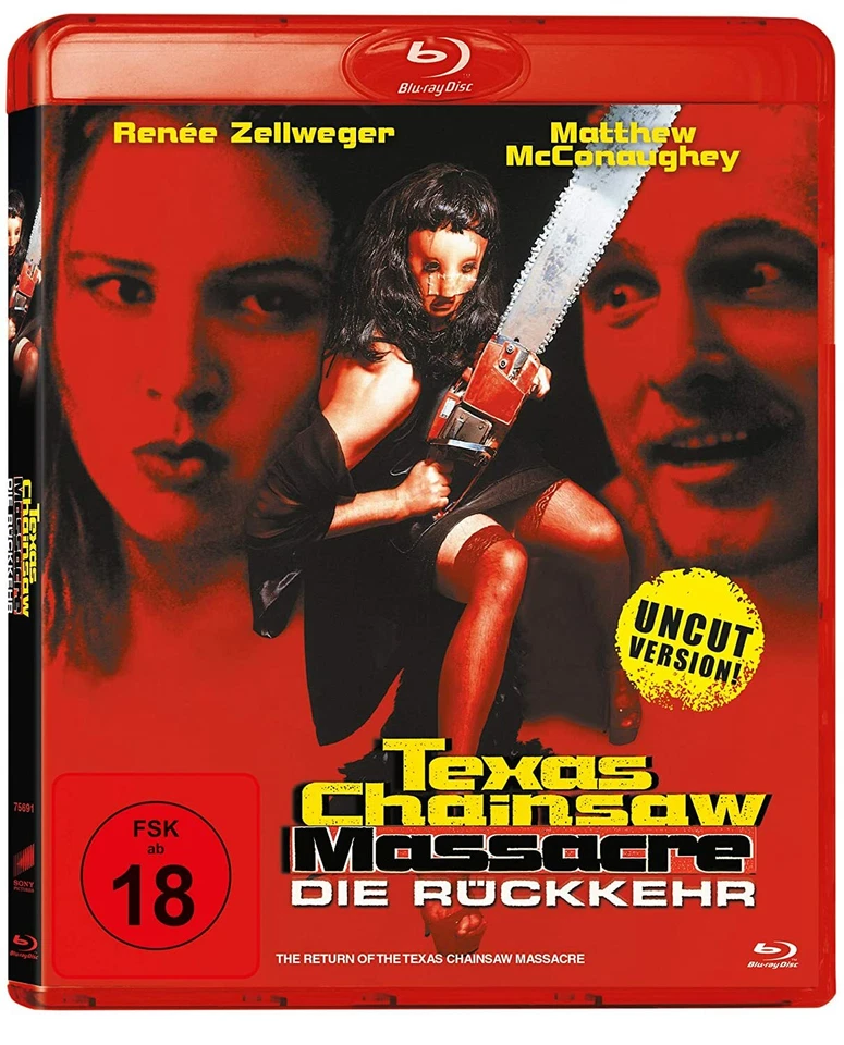 TEXAS CHAINSAW MASSACRE 4 - The Next Generation *UNCUT* NEW Region B Blu-Ray - Image 1 of 1