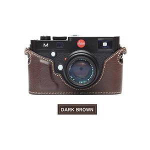 Estuche de cuero Ciesta Leica M marrón oscuro - Imagen 1 de 1