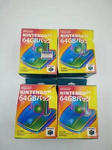 Nintendo 64 Boxed Accessories Lot 4 Transfer Packs Japanese - Picture 1 of 8