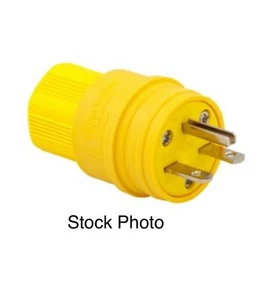 Eaton 14W49 wasserdichter gerader Messerstecker 15A 250V 2-polig - Bild 1 von 7