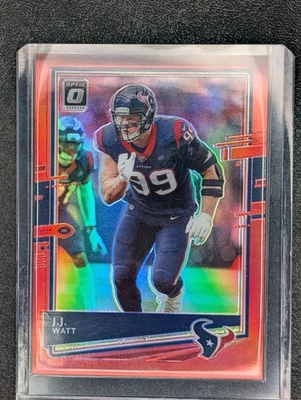 Donruss Optic 2020 - JJ Watt - rojo/99 - combinación de colores Foto 1 de 2