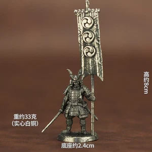 Japanese Samurai Soldiers in White Bronze - Multiple Styles to Choose From - Picture 1 of 17