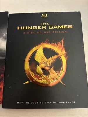 The Hunger Games (Blu-ray, 2012, 3-Disc Deluxe Edition) Free Ship - Image 1 of 4