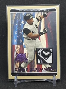 Fleer National Pasatime 2005 Frank Thomas Grand Old Game 1/1 Chicago White Sox - Imagen 1 de 2