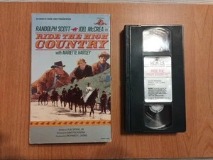 Ride The High Country - Randolph Scott (1986 PG) VHS Tape - MGM/UA Big Box - Bild 1 von 9
