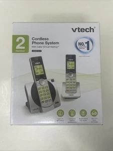 VTech CS6919-2 DECT 6.0  Cordless Phone Caller ID Call Waiting 2 Handsets Silver - Picture 1 of 1