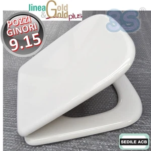 Sedile per wc 9.15 Pozzi Ginori - ACB Ercos linea Gold - Imagen 1 de 5