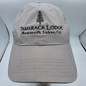 Tamarack Lodge Mammoth Lakes California Adults Gray Baseball Hat Casual Outdoor - Picture 1 of 9