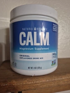  Natural Vitality, CALM Magnesium Supplement Drink Mix, Original Geschmacksneutrales Pulver - Bild 1 von 8