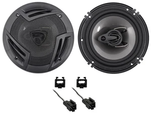 Rockville 6.5" Front Factory Speaker Replacement Kit For 1995-00 Dodge Stratus  - Picture 1 of 9