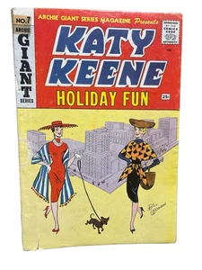 Archie Giant Series #7 Katy Keen Holiday Fun Bill Woggon - Picture 1 of 3