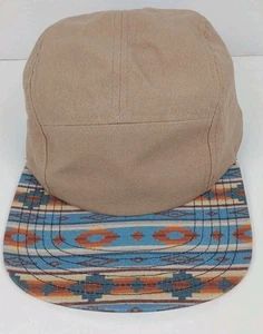5 Panel Mütze Kappe Strapback Adj Southwestern Design Org Baumwolle Geschichten Hüte Herren - Bild 1 von 17