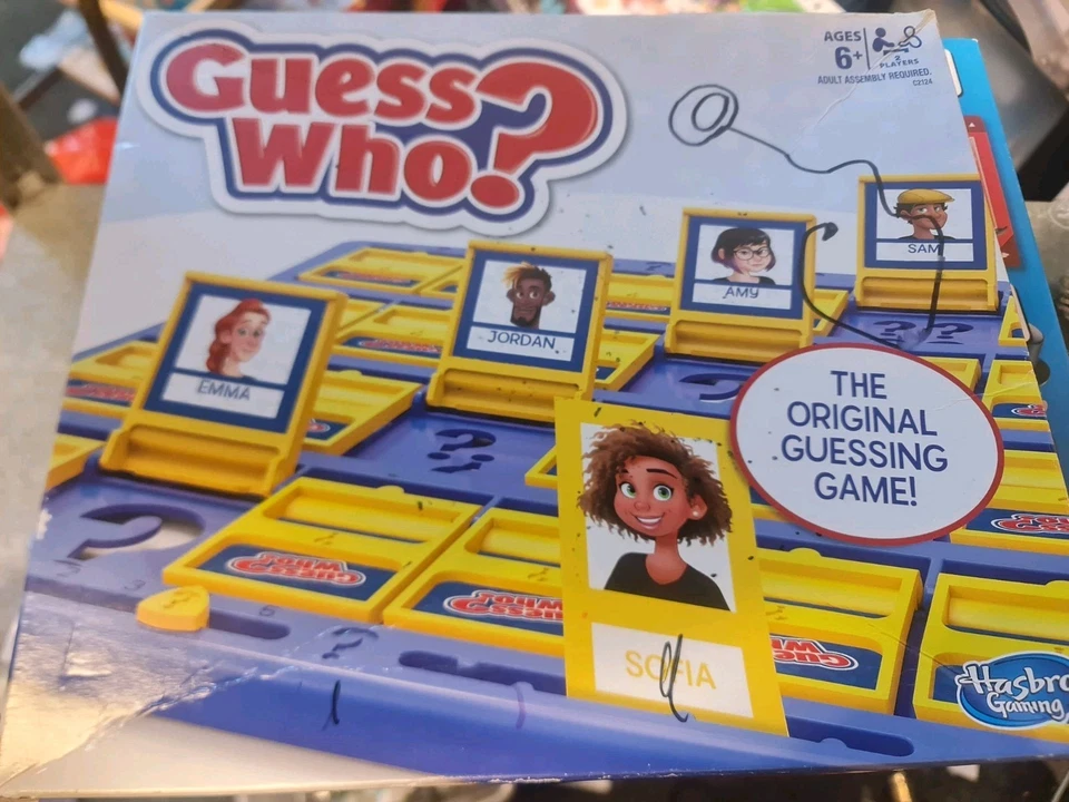 259. Guess Who? - 2018 MB Games Hasbro - The Flip and Find Face Game. complete  - Image 1 of 1