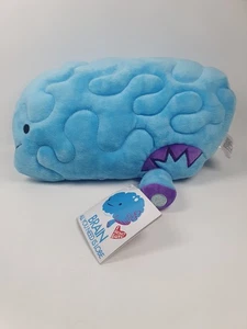 I Heart Guts Plush Toy Brain  Blue Soft Plush Toy With Tags - Picture 1 of 10