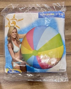 NEW SEALED 2006 Intex The Wet Set 48” Huge Big Inflatable Beach Ball NOS #59072T - Picture 1 of 3