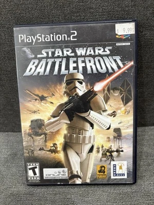 Star Wars Battlefront (PlayStation 2)  Box w/ Manual. Disk Included Didn’t Work - Image 1 of 3