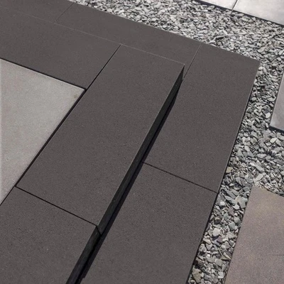 Klostermann Blockstufe Trittstufe Außentreppe Treppenstufe Anthrazit 15x100x40cm - Bild 1 von 3