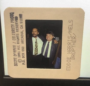 Eddie Harris MEL HARRIS Fratello Don? Diapositiva negativa celebrità 1991 S Downie L1 - Foto 1 di 6