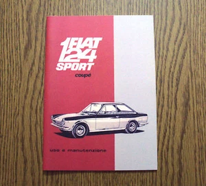Uso e manutenzione FIAT 124 Sport Coupé - coupè prima serie - Foto 1 di 1