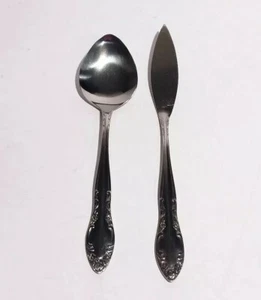 Northland Royal Ballad Sugar Spoon Butter Knife Stainless - Picture 1 of 12
