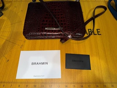 Bolso sin asas/bolso de hombro Brahmin Lorelei Pecan Melbourne Foto 1 de 4