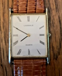 Ultra Slim Lassale Watch 7750-5439 Made in Japan New Battery Please Read - Picture 1 of 6