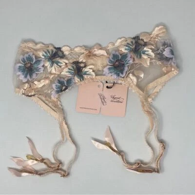 Agent Provocateur Julie Peach Multi Suspender AP2 Small NWT - Image 1 of 4