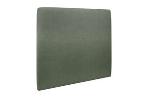 Tete de lit Tapissee Tissu Vert L 140 cm - Ep 10 cm rembourre