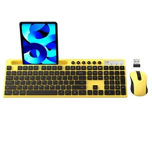 Wireless Keyboard and Mouse Combo 2.4G Ergonomic Wireless Computer Keyboard w... - Picture 1 of 7