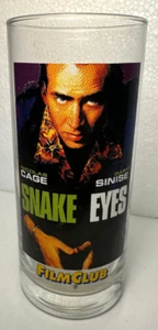 Vaso de película ojos de serpiente. Filmclub. Jaula Nicolas. - Imagen 1 de 6