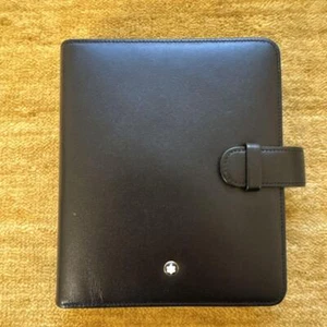 Funda para Cuaderno MONTBLANC Negra 6 Agujeros L14cm W12 cm Sin Caja Usada - Imagen 1 de 7