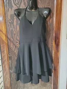 Womens Lace Wedding Evening Formal Prom Bridesmaid Dress. Black Homecoming Dress - Picture 1 of 11