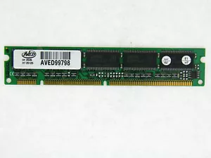 64MB SDRAM AVED AVED99798 8MX72 PC133 168-pin DIMM - Picture 1 of 1