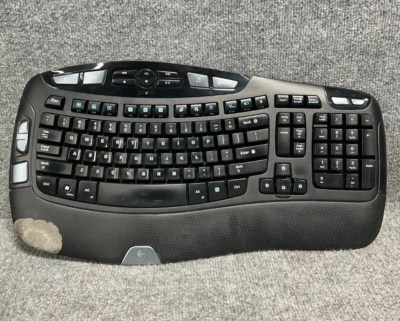 💻 Logitech MK550 Comfort Wave Wireless Keyboard & Mouse Combo – Ergonomic - Image 1 of 4