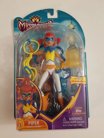 MYSTICONS: PIPER WILLOWBROOK STRIKER 7"ACTION FIGURE W/ TOPPS TRADING CARD NEW Cover