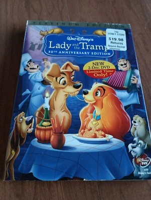 Walt Disney Lady And The Tramp 2-Disc 50th Anniversary Platinum Edition - Image 1 of 4
