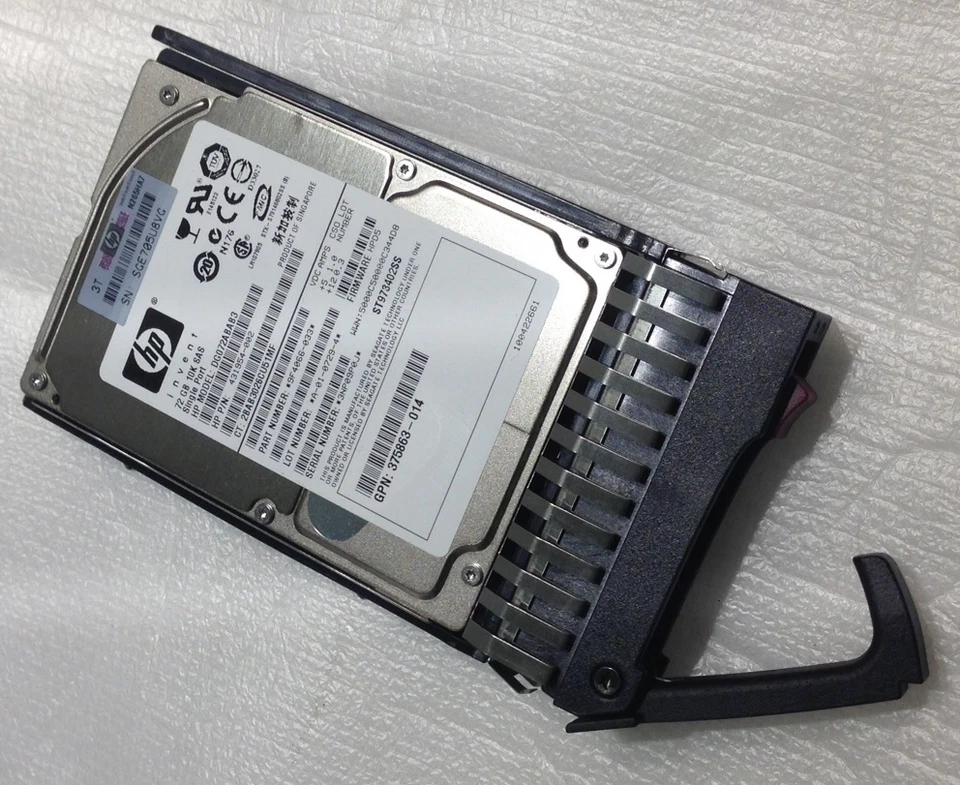 HP Hard Drive 72 Go SAS With Caddy 431954-002 375863-014 ST973402SS - Image 1 of 1