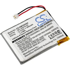 Battery for Garmin Forerunner 920XT 361-00078-00 Smartwatch CS-GMF920SH 300mAh - Zdjęcie 1 z 4