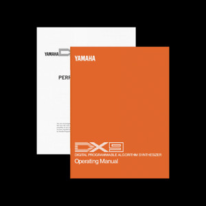 YAMAHA DX9 Operating Manual + Performance Notes | High quality Reprint
