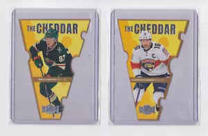 2021-22 SKYBOX NHL METAL UNIVERSE THE CHEDDAR INSERT - DROP DOWN LIST - Picture 1 of 18