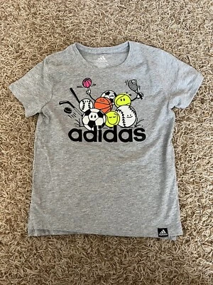 Camiseta deportiva Adidas 6X gris Foto 1 de 3