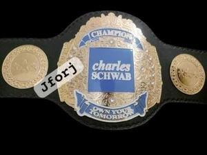 NEU Charles Schwab Championship Wrestling Gürtel Replica - Bild 1 von 3