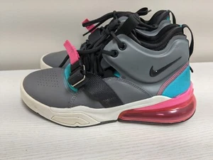 Nike Air Force 270 GS Cool Gray Jade Anthracite AJ8208-005 YOUTH 6Y - Picture 1 of 10